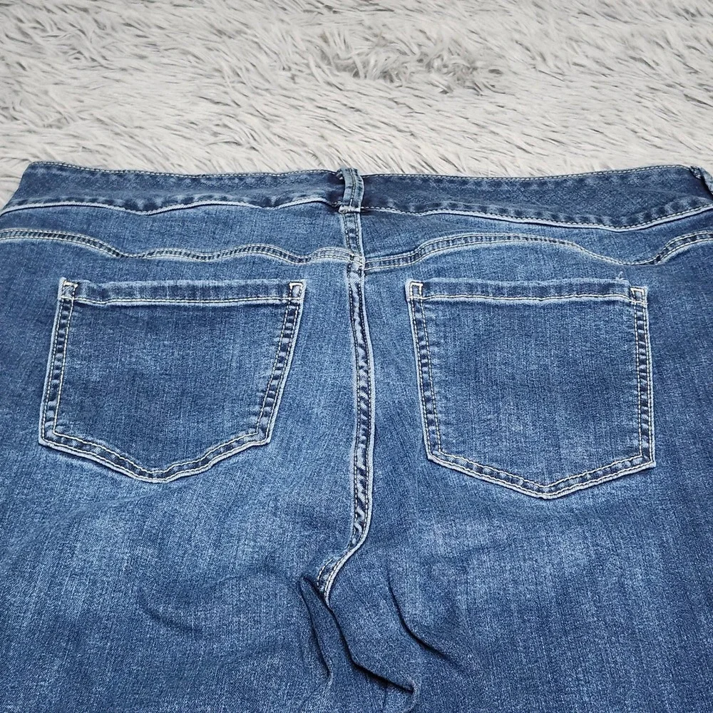 Torrid Jegging Jeans Womens 18 18R Super Soft Blue Denim Skinny Stretch 3 Button - Picture 15 of 15